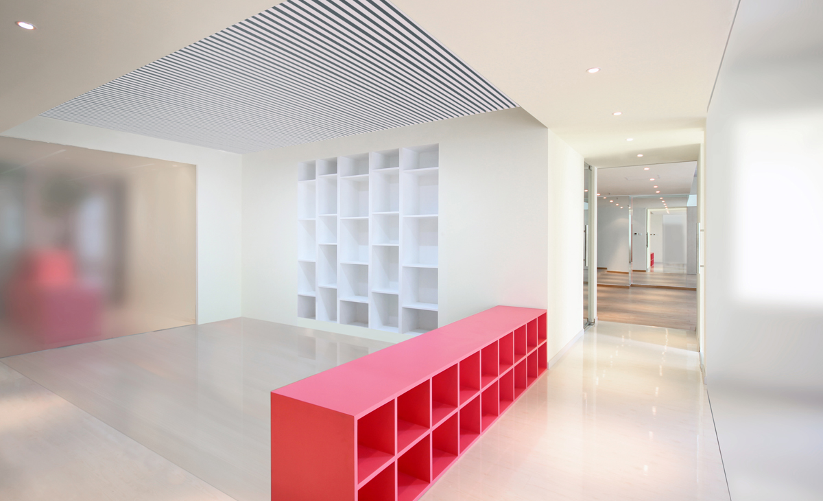 AQSO modular furniture waiting area Ivy Foundation by AQSO