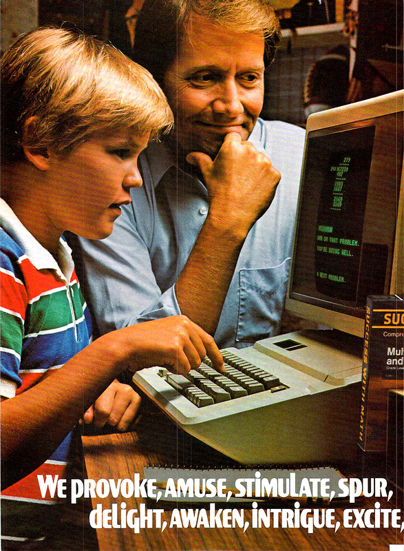 Advertising of Computers for Kids in The Early 80s 6 Advertising of Computers for Kids in The Early 80s