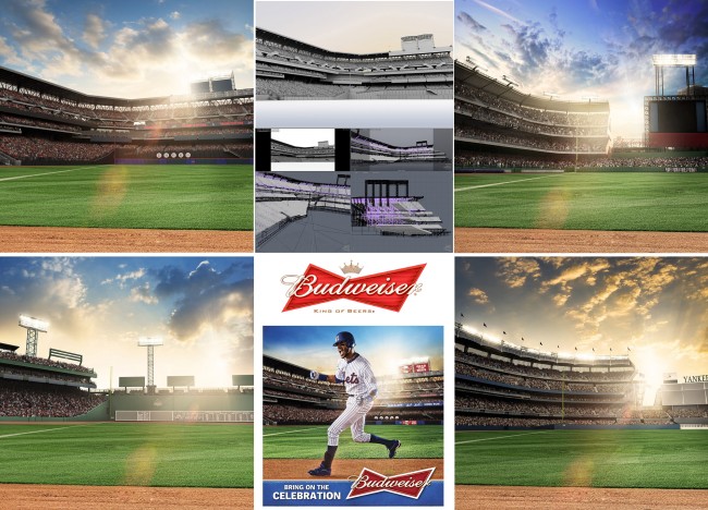 Budweiser MLB CGi stadiums by Mike Campau BUD MLB breakdown 650x468 Budweiser MLB CGi stadiums by Mike Campau