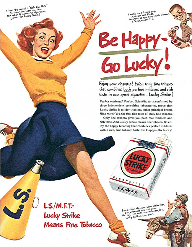 Bizarre Tobacco Advertising from 1920s 1930s Bizarre Tobacco Advertising 10 650x835 Bizarre Tobacco Advertising from 1920s 1930s