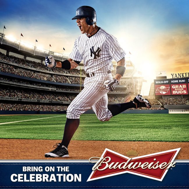 Budweiser MLB CGi stadiums by Mike Campau BudMLB 18x18YankeesInsert 650x650 Budweiser MLB CGi stadiums by Mike Campau