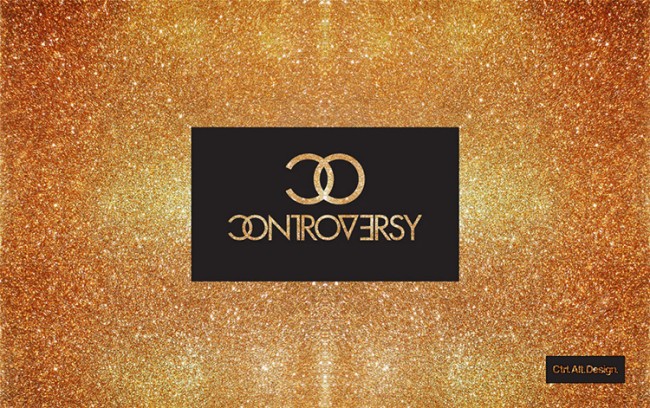 Logo Design via Ctrl Alt Design, Boston Controversy BLVCK and Gold Logo Design CtrlAltDesign 650x408 Logo Design via Ctrl Alt Design, Boston