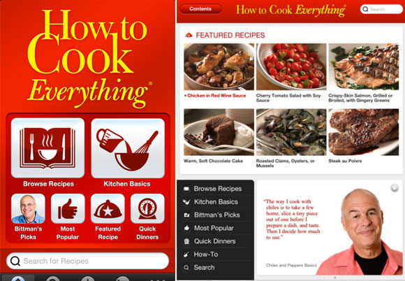 How to Cook Everything 20 iPad Apps For Cooking