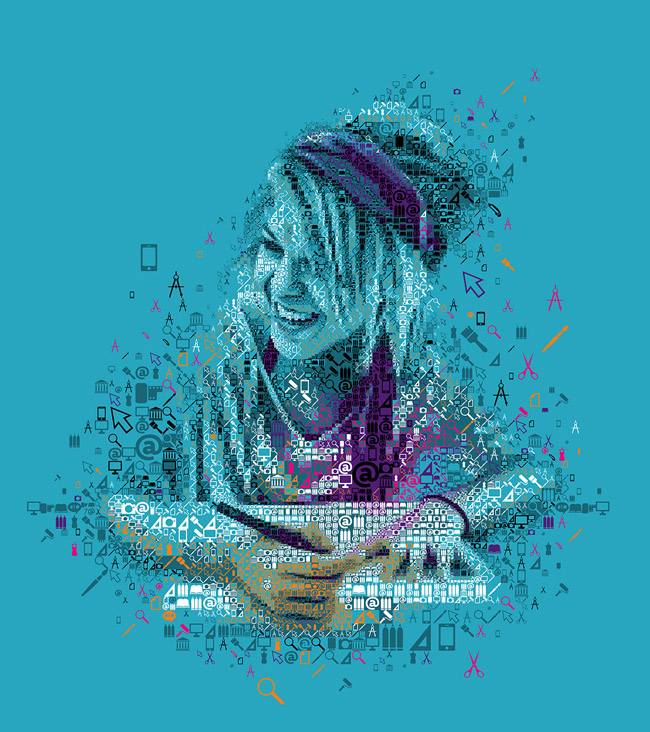 ILLUSTRATION11 Values+ campaign for AKTO College