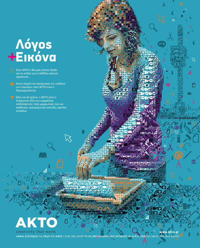 ILLUSTRATION L 00032 Values+ campaign for AKTO College
