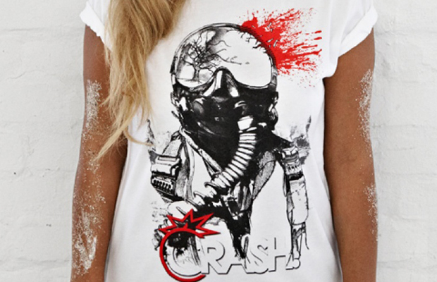 Lastree limited edition t shirt design by crash clothing Lastree t shirt design by crash clothing girl main image Lastree limited edition t shirt design by crash clothing