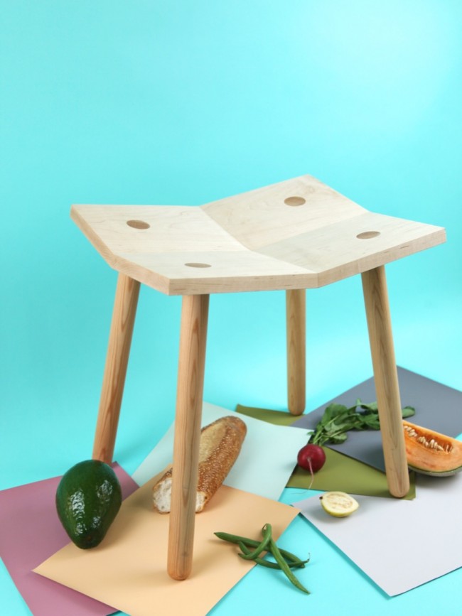 Mitre Stool Souda PhotoCreditTo Courtney Reagor 2 650x867 Mitre Stool by Souda