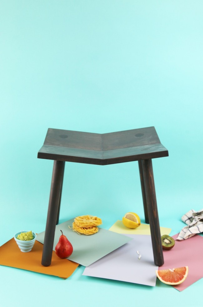 Mitre Stool Souda PhotoCreditTo Courtney Reagor 3 650x984 Mitre Stool by Souda