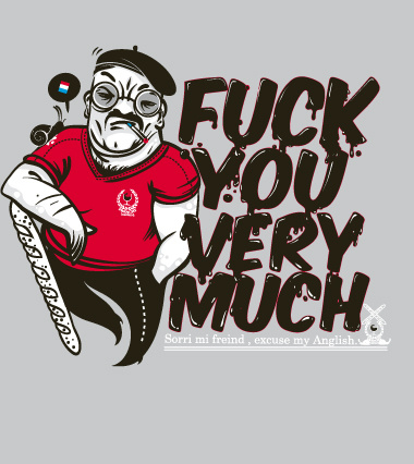 My Anglish t shirt design by IKS My Anglish FU very much custom tee design by IKS2 My Anglish t shirt design by IKS