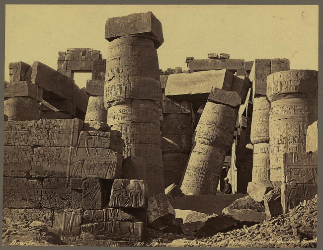 Photos of Ancient Egyptian Monuments More Than 100 Years Ago 16 650x503 Photos of Ancient Egyptian Monuments More Than 100 Years Ago
