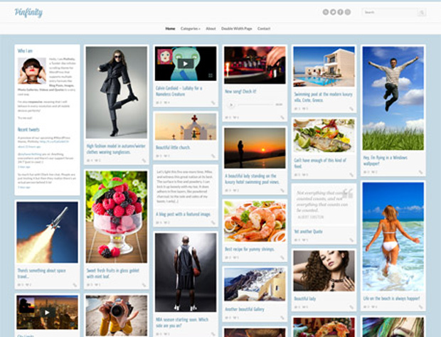Pinfinity Theme Pinfinity theme Pinfinity Theme