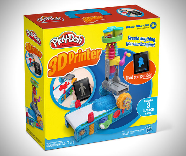 Play Doh 3D Printer 2 Great Idea from Hasbro