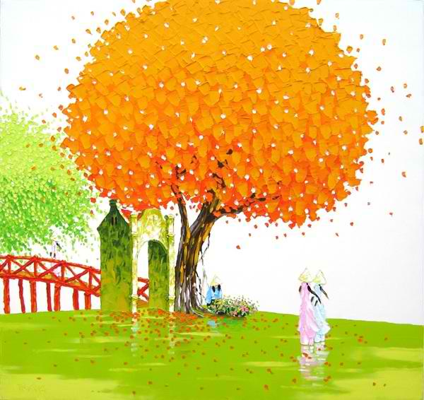 Refreshingly Vibrant Landscape Paintings by Phan Thu Trang RefreshinglyVibrantLandscapePaintingsbyPhanThuTrang9 Refreshingly Vibrant Landscape Paintings by Phan Thu Trang