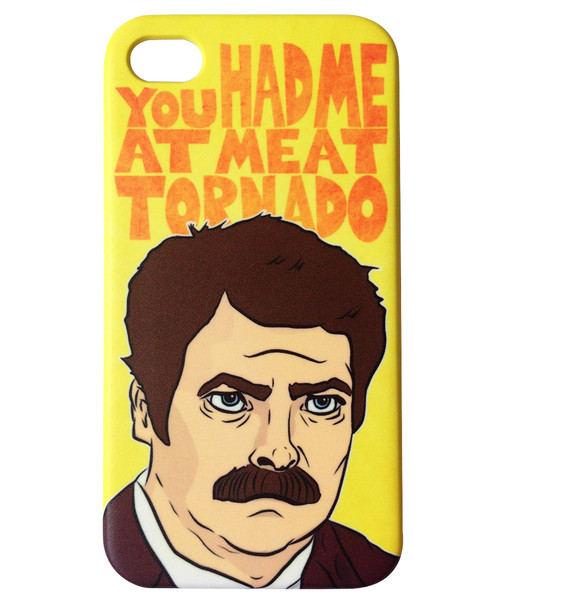 Pop Culture IPhone Covers Ron Swanson Meat Tornado Iphone 01 grande Pop Culture IPhone Covers