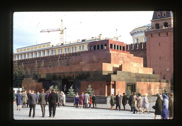 Russia 1969 3 Color Photos of Moscow in Spring of 1969