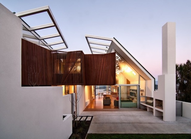 SimpleGeometricFormsinNewZealandHome Simple Geometric Forms in New Zealand Home