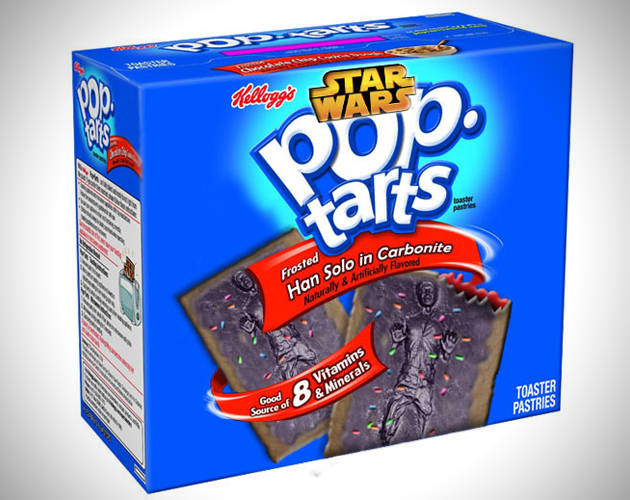 Solo Pop Tarts: Han Solo in Carbonite Flavor