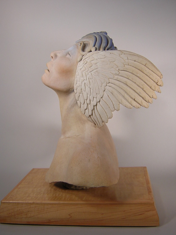Jane Chischilly sculpture The Vision of the Winged Goddess 5 Jane Chischilly sculpture