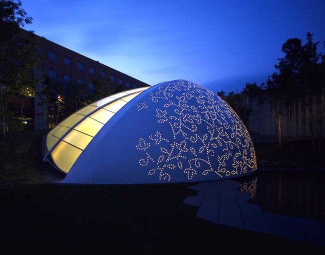 TheLeafChapelbyKleinDytham6 The Leaf Chapel by Klein Dytham