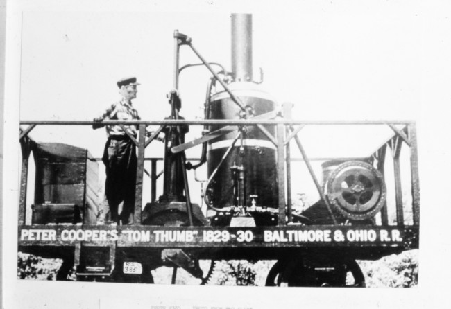 Tom Thumb 2 650x446 Old Photos of Tom Thumb   The First American Built Steam Locomotive