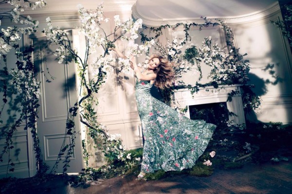 H&M S/S 2013 Campaign by Camilla Akrans Vanessa Paradis7 600x399 H&M S/S 2013 Campaign by Camilla Akrans
