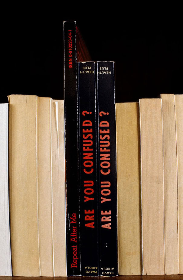 WittilyCreatedPoetryFromTitlesofStackedBooksbyNinaKatchadourian11 Wittily Created Poetry From Titles of Stacked Books by Nina Katchadourian