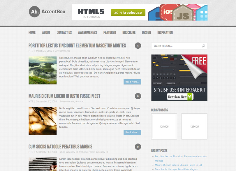 Top 5 free responsive WordPress themes of 2013...so far accentbox wordpress theme Top 5 free responsive WordPress themes of 2013...so far