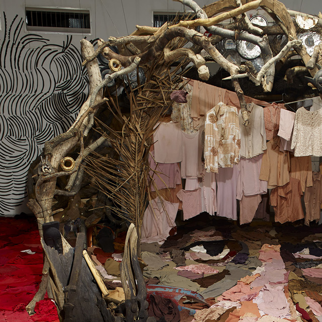 Bernard Pras’ Anamorphic Painting bernard pras anamorphic portrait 4 Bernard Pras’ Anamorphic Painting
