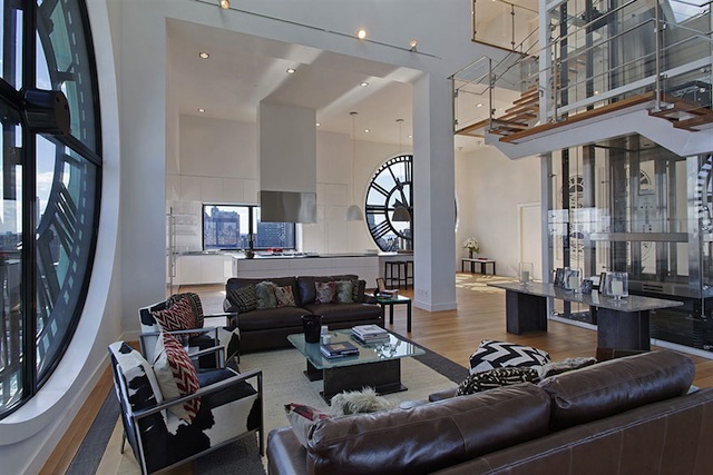 clock tower apartment nyc 03 Clock Tower Penthouse in Brooklyn / New York