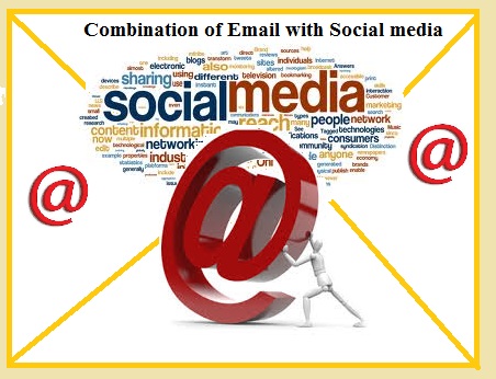 Combination of email marketing and social media is best way to promote business email marketing with social media Combination of email marketing and social media is best way to promote business
