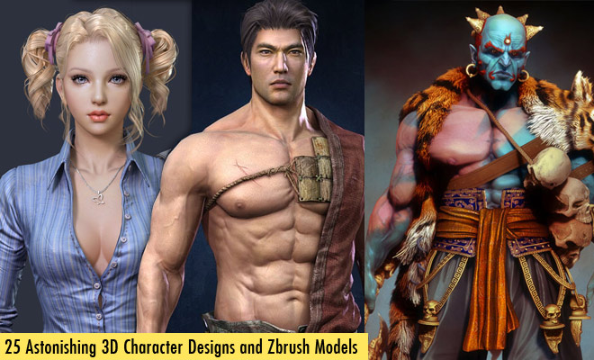 25 Astonishing 3D Character Designs and Zbrush Models for your inspiration f4251 25 Astonishing 3D Character Designs and Zbrush Models for your inspiration