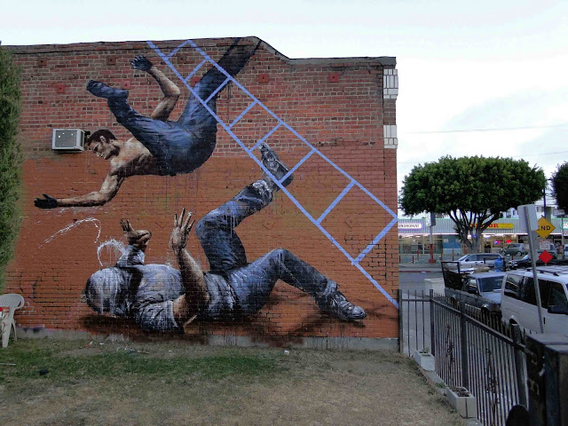 fintan magee LA Murals 01 Streetart: Fintan Magee New Murals In Los Angeles