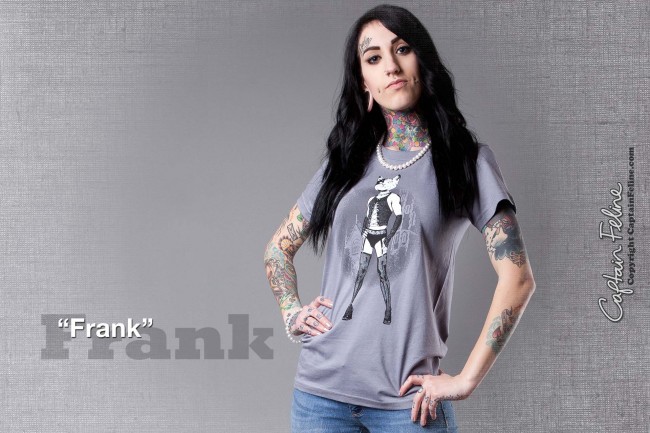 T Shirts for the Feline Loving Film Fanatic! frank 650x433 T Shirts for the Feline Loving Film Fanatic!