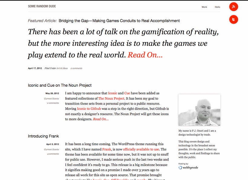 Top 5 free responsive WordPress themes of 2013...so far frank free wordpress theme Top 5 free responsive WordPress themes of 2013...so far