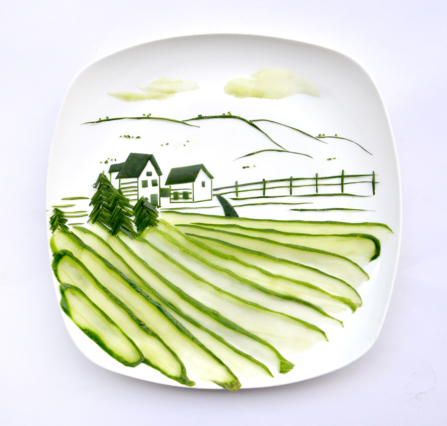 Fun and Creative Food Art by Hong Yi fun and creative food compositions by red hong yi 71 Fun and Creative Food Art by Hong Yi