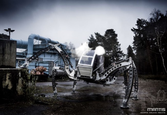 You Can Actually Ride This Hexapod Robot! hexa 650x448 You Can Actually Ride This Hexapod Robot!
