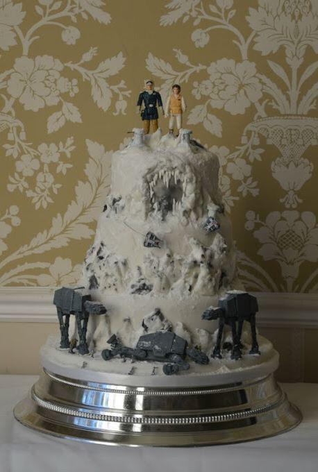 Battle Of Hoth Wedding Cake hothcake Battle Of Hoth Wedding Cake