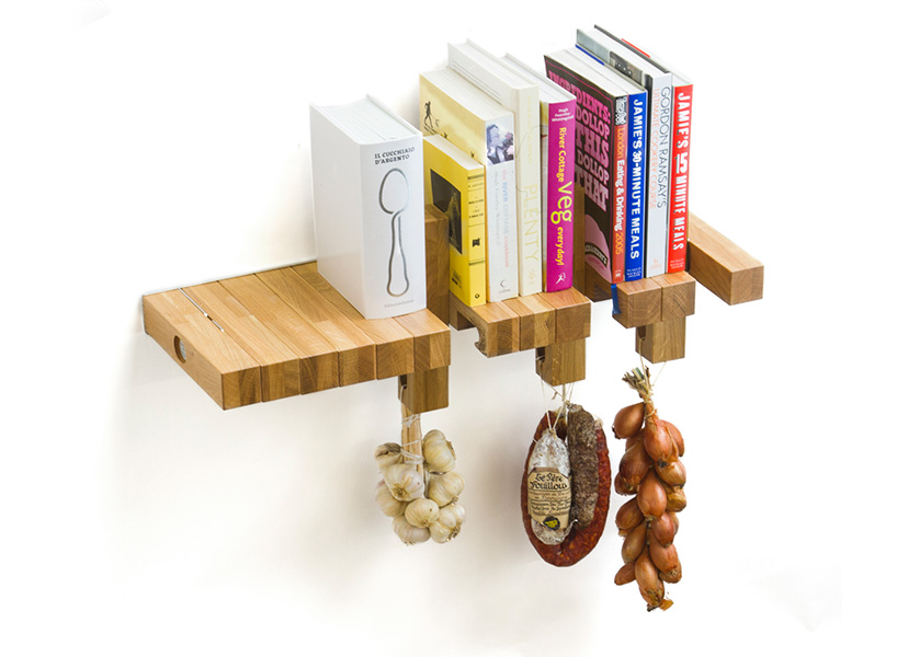 Fusillo Bookshelves by andViceVersa leibal fusillo andviceversa 4 Fusillo Bookshelves by andViceVersa