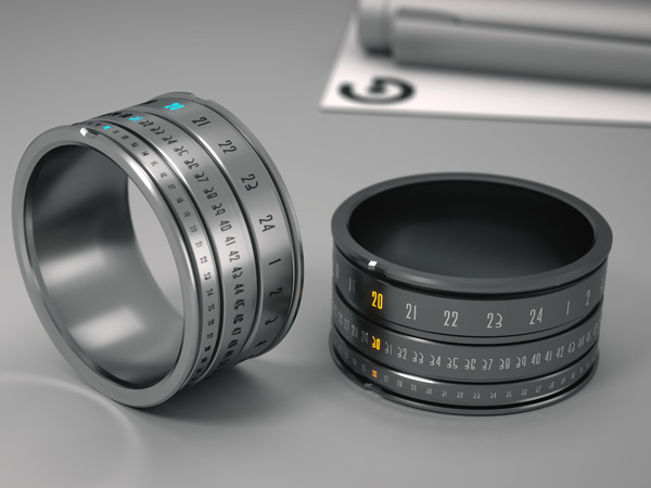 Watch Meets Ring With the Ring Clock ring clock 5 Watch Meets Ring With the Ring Clock