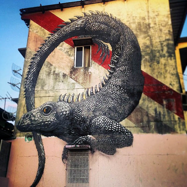 ROA New Murals In Panama City // Panama roa panama mural 01 ROA New Murals In Panama City // Panama
