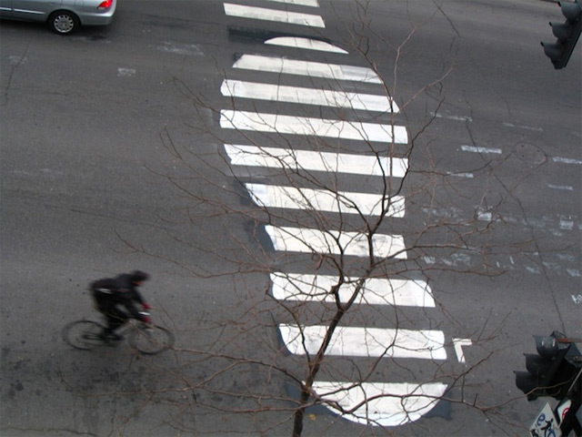 Street Artist Roadsworth Transforms the Streets of Montreal into a Visual Playground roadsworth 3 Street Artist Roadsworth Transforms the Streets of Montreal into a Visual Playground