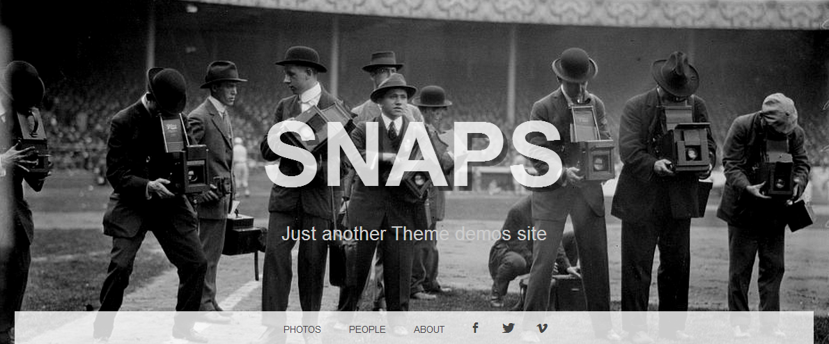 New Free Portfolio WordPress Theme Snaps snaps free responsive wordpress theme New Free Portfolio WordPress Theme Snaps