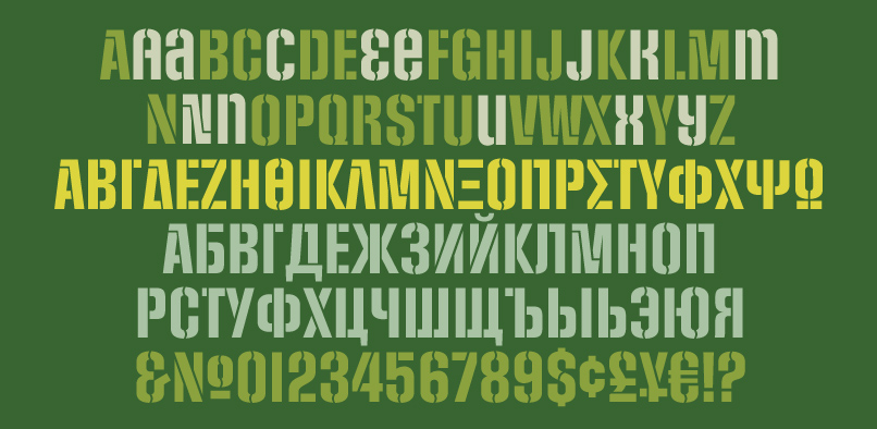 Social Stencil Font socialsten pr2 Social Stencil Font