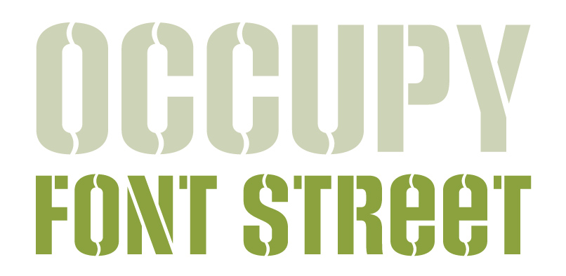 Social Stencil Font socialsten pr4 Social Stencil Font