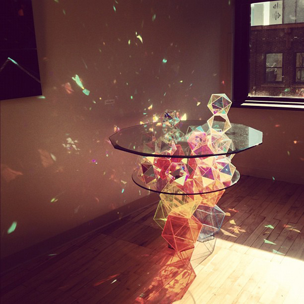 Sparkle Palace Geometric Table sparkling table 1 Sparkle Palace Geometric Table
