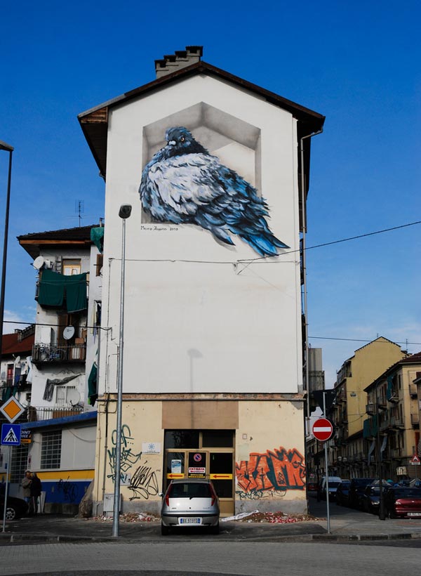 street art wall by Mauro Fassino Amazing Street Art Paintings Collection