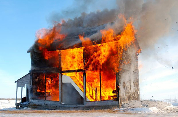 Artist Sets the ‘World’s Largest Dollhouse’ on Fire the dollhouse 44 Artist Sets the ‘World’s Largest Dollhouse’ on Fire