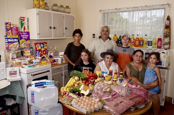 what the world eats 02 What The World Eats In A Week – 23 Families of 23 Countries And Their Weekly Food
