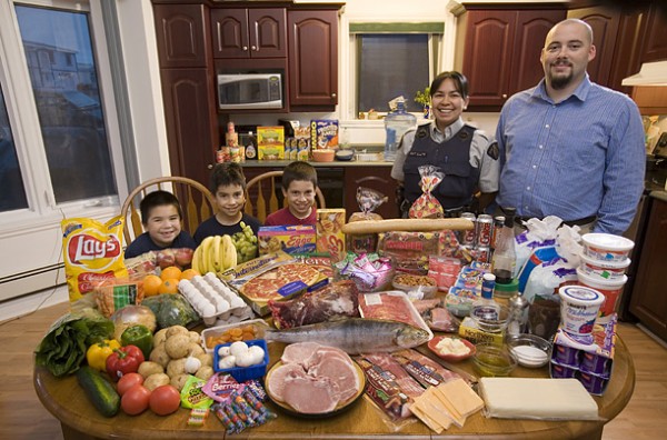 what the world eats 03 What The World Eats In A Week – 23 Families of 23 Countries And Their Weekly Food