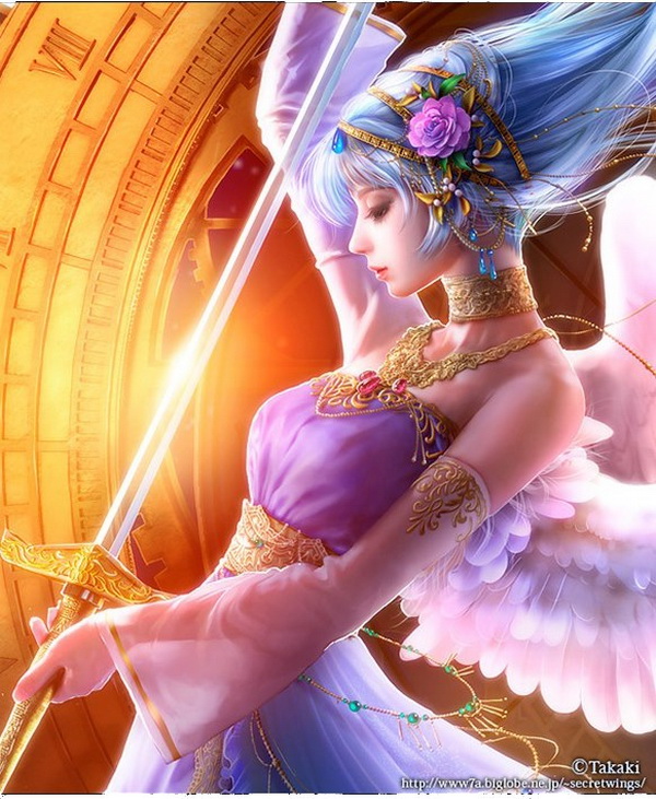 Beautiful Fantasy Art by Takaki wheelof 2 Beautiful Fantasy Art by Takaki